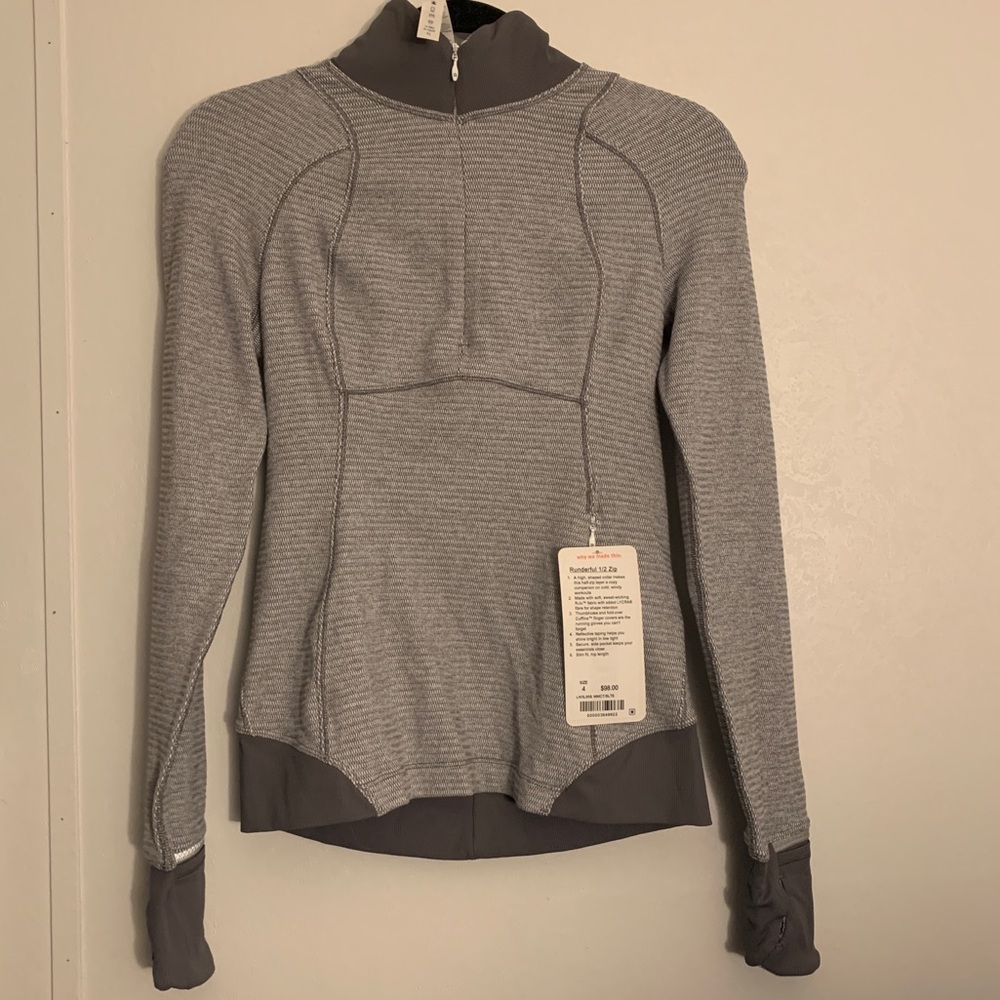 Lululemon runderful 1/2 zip sweater!
